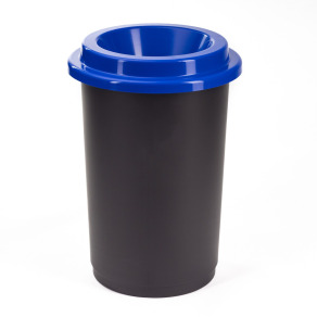 Cos gunoi colectare selectiva, 90 litri, capac deschis