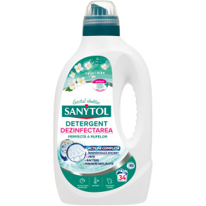 Detergent rufe dezinfectant Sanytol Prospetime Florala, 1.7l, 34 spalari