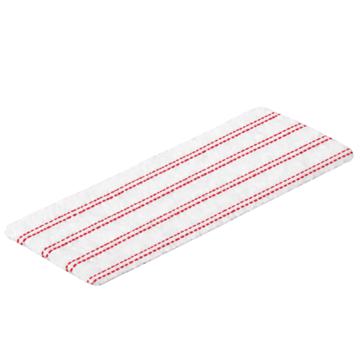 Mop profesional soft microfibra rosu 40 cm, urechi prindere