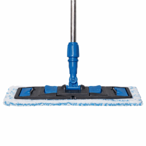 Suport mop profesional Esenia Wings System, 40 cm albastru