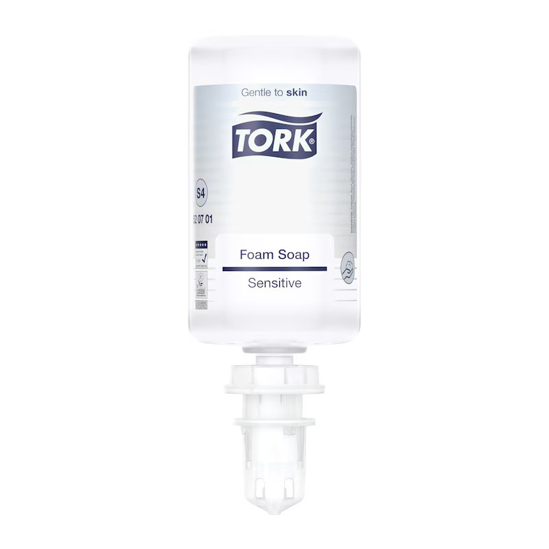 Sapun spuma Tork Sensitive 1000 ml, 2500 portii