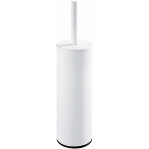 Perie wc otel inoxidabil alb