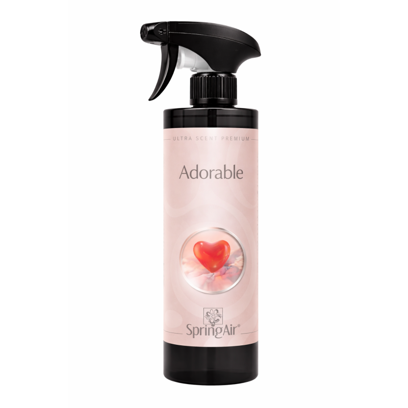 Odorizant camera si textile, spray Spring Air Ultra Scent,  Adorable 500 ml