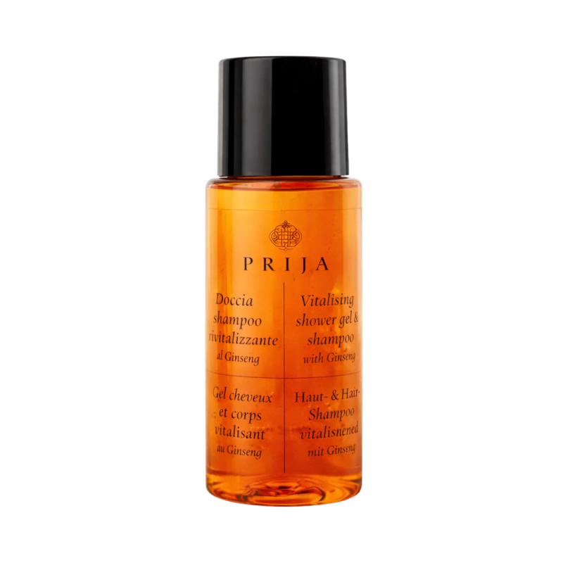 Sampon si gel de dus Prija 40 ml – cu extract de Ginseng