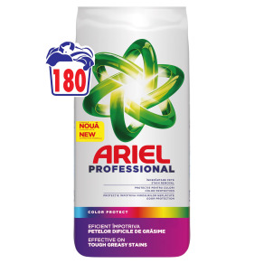 Ariel Professional Color, detergent rufe automat, 11.7 kg, 180 de spalari