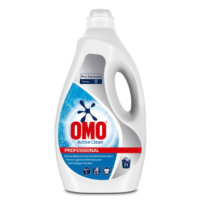 OMO Professional Active Clean, detergent rufe lichid, 5 litri
