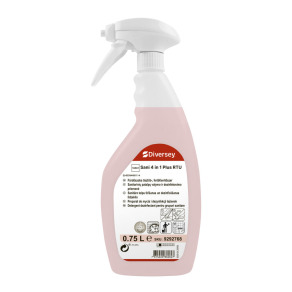 Detergent dezinfectant cu efect detartrant și dezodorizant grupuri sanitare TASKI Sani 4 in 1...