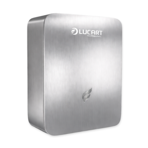 Dispenser prosoape pliate Lucart Zenith, inox