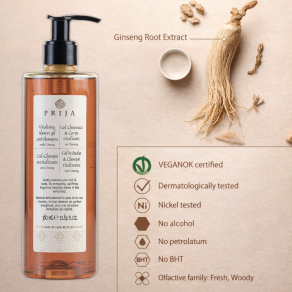 Pachet dispenser hotelier sampon si gel dus + suport perete, Prija Ginseng 380 ml