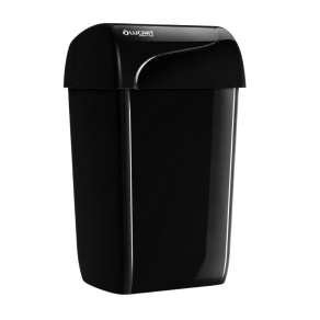 Cos gunoi Lucart negru, plastic ABS - 43 litri