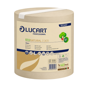 Prosoape hartie derulare centrala, Econatural Lucart, 63 metri