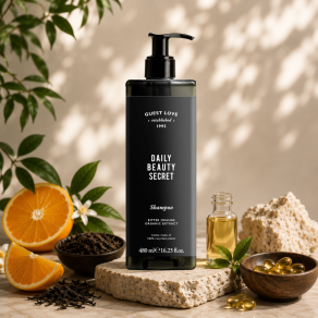 Pachet dispenser hotelier sampon + suport perete, Guest Love 480 ml