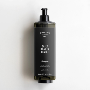 Pachet dispenser hotelier sampon + suport perete, Guest Love 480 ml