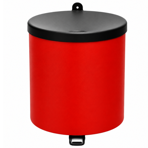 Scrumiera de perete 1.5 litri rosie