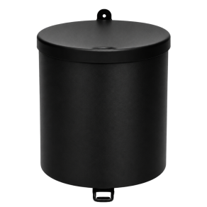Scrumiera de perete 1.5 litri neagra