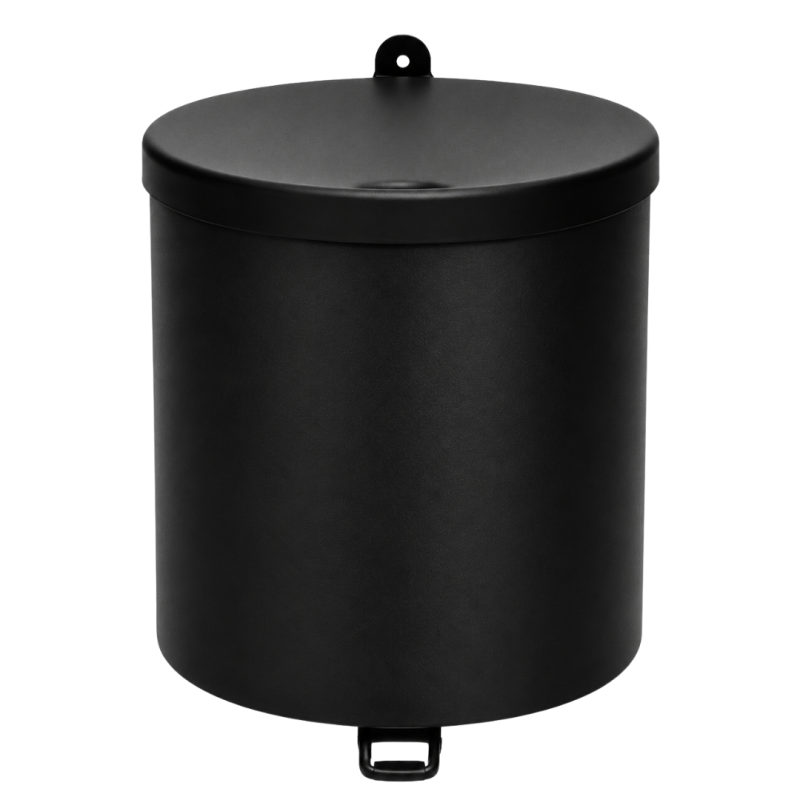Scrumiera de perete 1.5 litri neagra