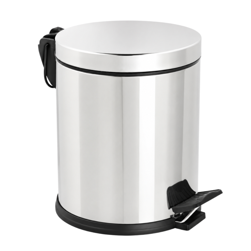 Cos gunoi inox cu pedala - 5 litri