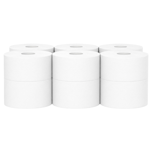 Hartie igienica celuloza pura, extra alba, Mini Jumbo, 300 grame