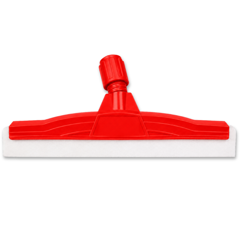 Racleta sters apa pardoseala, burete dublu, 55 cm rosu