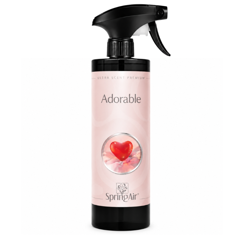 Odorizant camera si textile, spray Spring Air Ultra Scent,  Adorable 500 ml