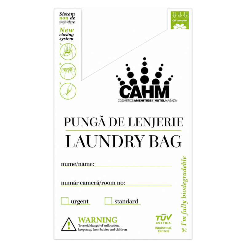 Punga rufe murdare - material compostabil