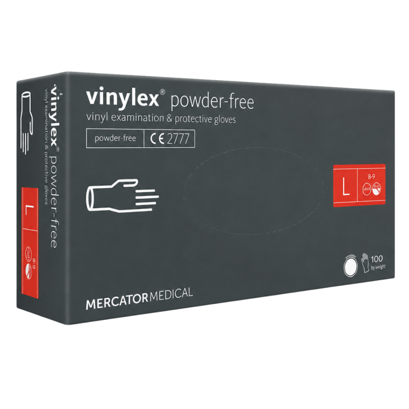 Vinylex, manusi vinil de protectie, examinare, nepudrate L
