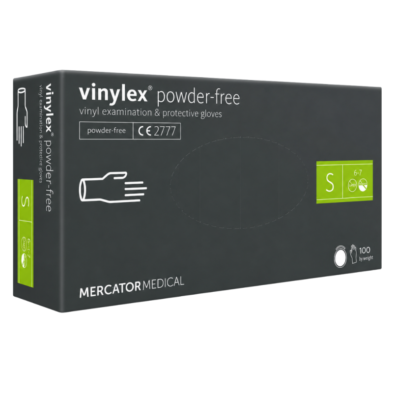 Vinylex, manusi vinil de protectie, examinare, nepudrate S