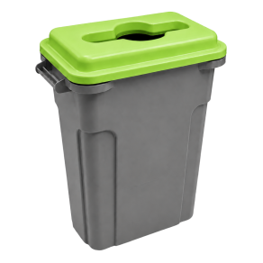 Set cosuri gunoi colectare selectiva, plastic, 3*70 litri