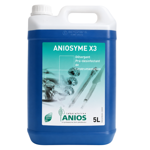 Detergent dezinfectant enzimatic pentru instrumentar medical Aniosyme X3 5 l