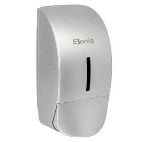Pachet Uscator de maini Esenia High Power Silver ABS + Dozator sapun lichid Esenia, 900 ml, ABS gri