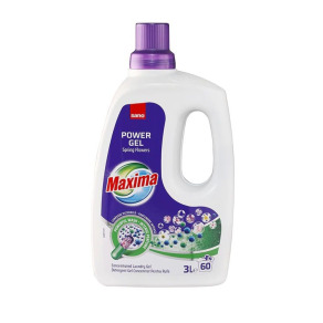Detergent lichid pentru rufe Sano Maxima Power Gel Spring Flower, 3 litri