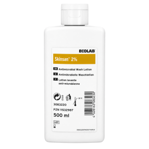 Sapun dezinfectant pentru maini Skinsan 2%, 500ml