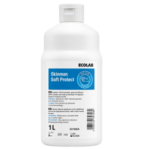 Dezinfectant virucid pentru maini Skinman Soft Protect Ecolab, 1L