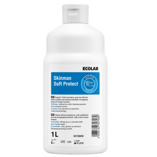 Dezinfectant virucid pentru maini Skinman Soft Protect Ecolab, 1L
