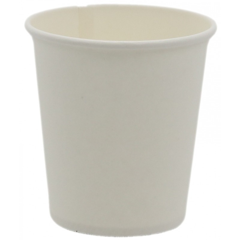 Pahare carton, albe, 7oz, 210 ml, 50 buc/set
