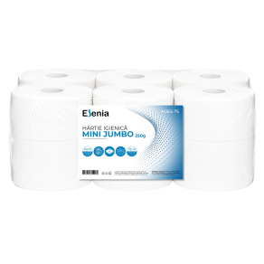 Hartie igienica Mini Jumbo Esenia, celuloza pura, 75 m, 250 g