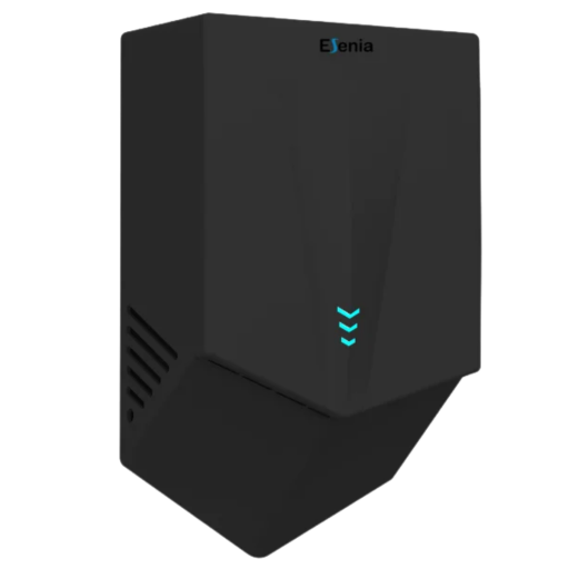 Uscator maini Esenia Dual Jet, filtru Hepa, sterilizare UV, ABS negru