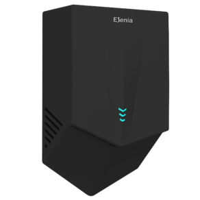 Uscator maini Esenia Dual Jet, filtru Hepa, sterilizare UV, ABS negru