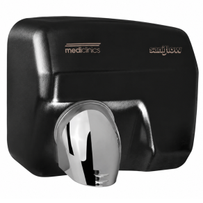 Uscator maini Mediclinics SANIFLOW, negru