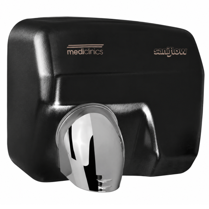Uscator maini Mediclinics SANIFLOW, negru