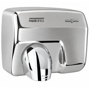 Uscator maini Mediclinics SANIFLOW, inox satinat