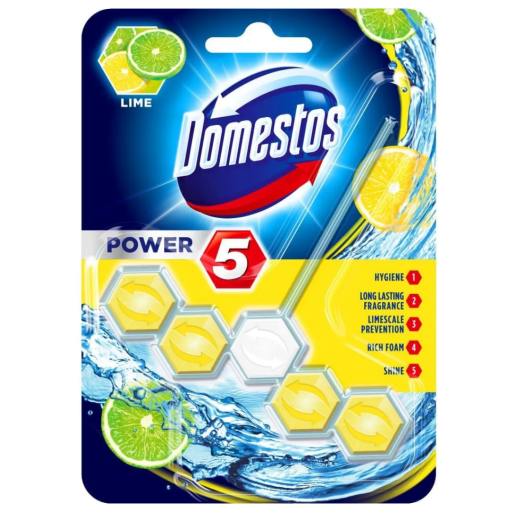 Odorizant wc Power 5 - Domestos Lime