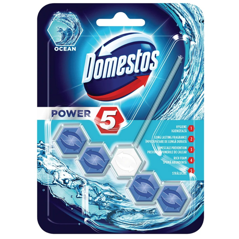Odorizant wc Power 5 - Domestos Ocean