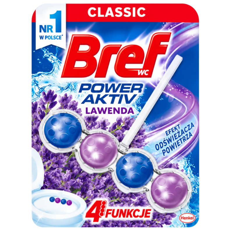 Odorizant pentru toaleta Bref, Lavanda, 50g