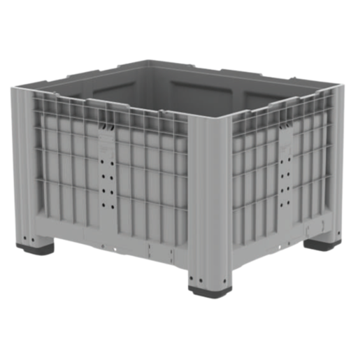 Box palet din plastic HDPE, 690 litri, 120 x 100 x 78.5 cm