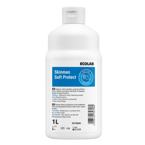Pachet Dozator Dermados dezinfectant maini + Dezinfectant virucid maini Skinman Soft Protect...