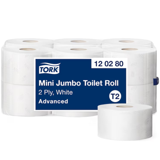 Hartie igienica mini jumbo Tork Advanced 120280, 170 m, 2 str