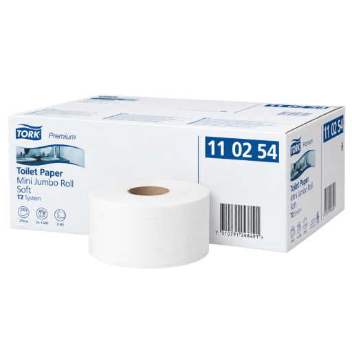 Hartie igienica mini jumbo Tork Premium 110254, 170 m, 2 str