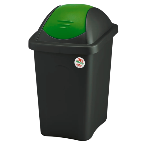 Cos gunoi colectare selectiva Multipat, 60 litri, verde