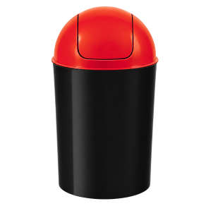 Cos gunoi capac batant, Flip Flap Delta, 12 litri